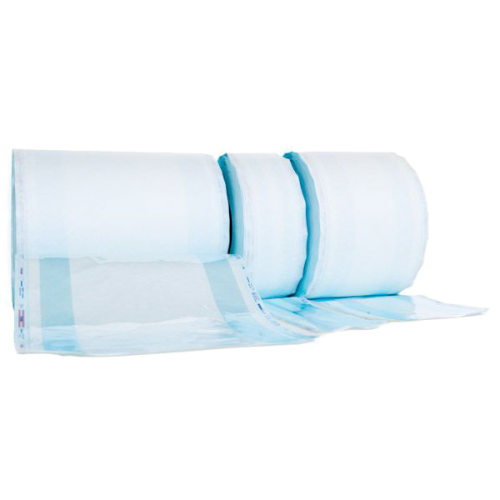 STERICLIN Klarsichtrolle mit Falte 15x5 cm x 100 m, 1 R. 