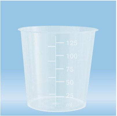 Urin Becher 125 ml, PP, hochtransparent 50 Stk 