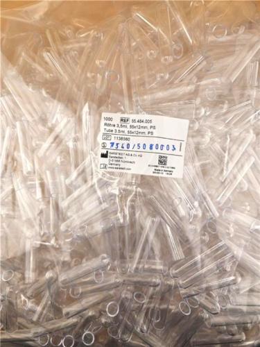 Tube 3.5ml 55x12mm PS 1000pcs 55.484.005 
