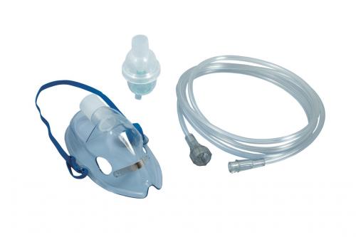 Sauerstoffmaske Kinder mit Vernebler und Schlauch, 50 Stk 