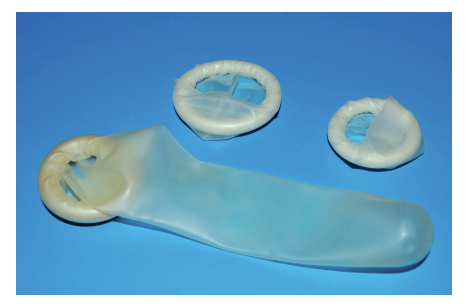 Coperchio di protezione per sonda ecogr., in lattice, 100 pz 