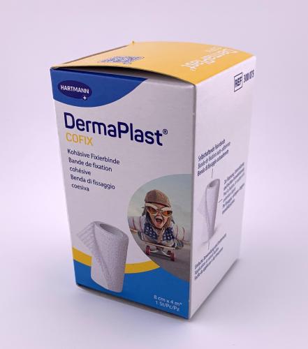 DermaPlast CoFix bande auto-adhésive blanc 4mx8cm 