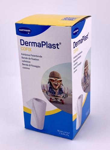 DermaPlast CoFix Autoadesivo. Benda bianca 4mx10cm 