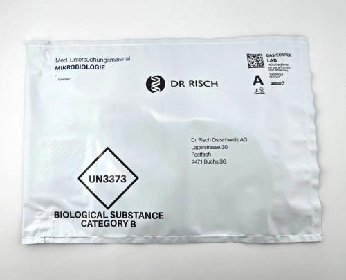 Versandtüten Mikrobiologie blau Buchs 25Stk *NEU* 