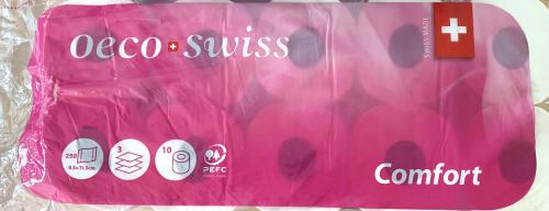 Carta igienica OecoSwiss Comf 3lag 10x250pz. 