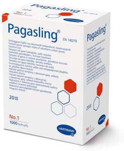 Pagasling tampons de gaze en boucle, taille noisette, t.1, 1 