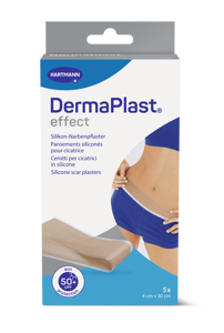 DermaPlast effect scar può essere tagliata, 4x30cm, 5 p.
 