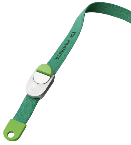 Prämeta Garrot à Veine Serrure Métallique, Sans Latex, Vert 