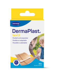 DERMAPLAST TEXTIL hf 6 cm x 10 cm, 10 pièces 