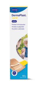 DermaPlast® Textil Pflaster Centro 3 x 4 cm hautf 100 Stk. 