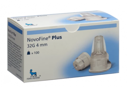 NovoFine Plus aiguilles injection 32G 4mm 100 pce
 