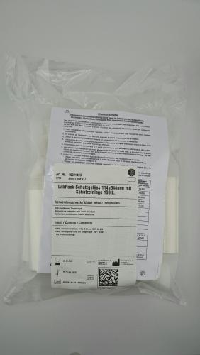  LabPack Récipient de protection114xØ44 mm avec insert de 
