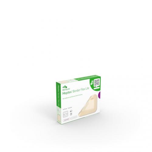 MEPILEX Border Flex Lite 4x5cm stérile 10pcs.
 