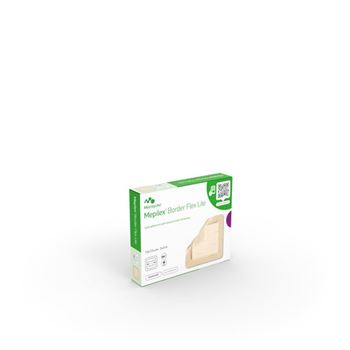 MEPILEX Border Flex Lite 7.5x7.5cm stérile 5pcs.
 