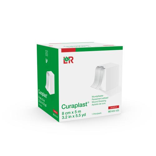 Curaplast Sensitive Cerotto bianco 8cmx5m 1pz. 