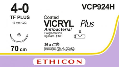 Vicryl Plus 4-0 TF violet 70cm 36Stk. 
