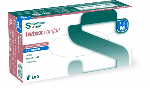 Sempermed latex comfort taglia M 100pz. 
 
