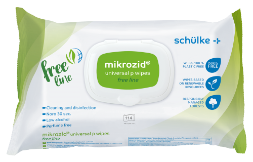 mikrozid universal p wipes free line 114pcs.
 