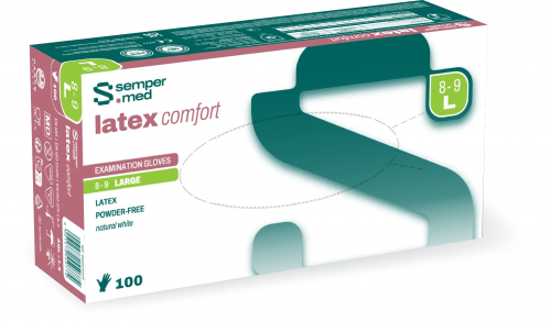 Sempermed latex comfort Gr. L 100Stk. 
