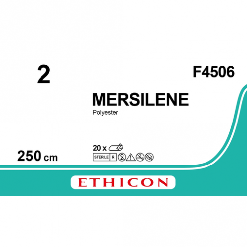 MERSILENE grün 250CM USP 2 M5 ohne Nadel 20Stk. 