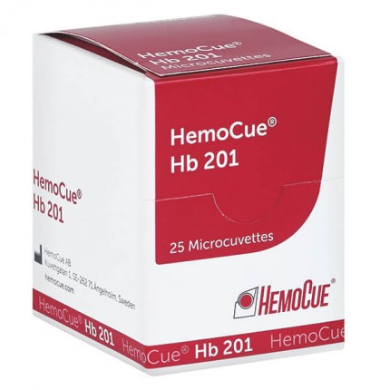 HEMOCUE HB 201 Microcuvetta singola 4 x 25 pezzi 