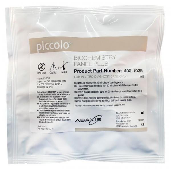 Piccolo® Biochemistry Panel Plus 