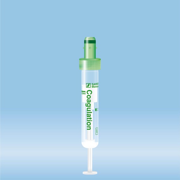 S-Monovette Citrate 2.9 ml vert 50 pièces 