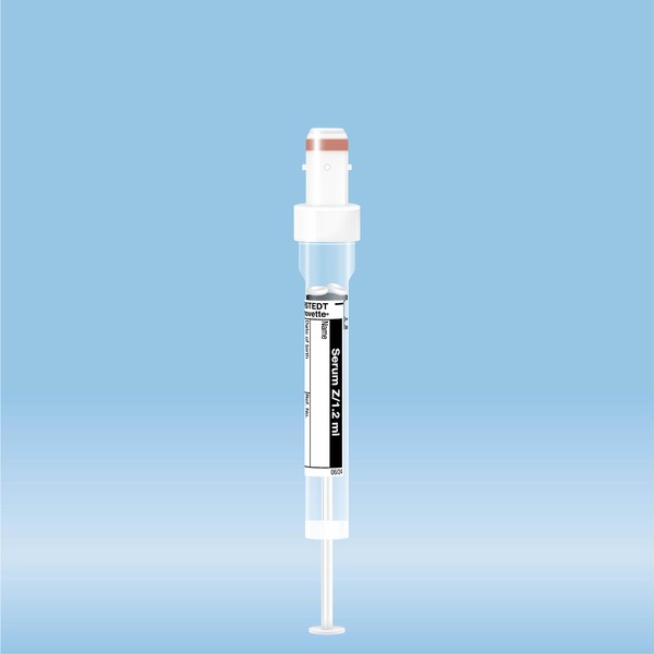 S-Monovette Sérum 1.2 ml blanc 50 pièces 