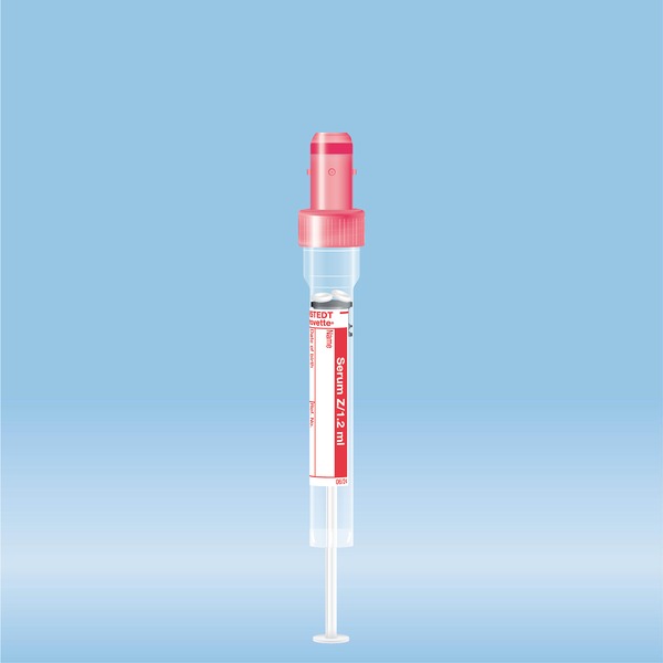 S-Monovette Serum CAT 1.2 ml rot 50 Stück 