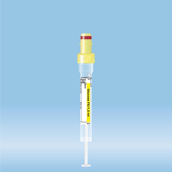 S-Monovette Fluorure/EDTA FE 1.2 ml jaune 50 pièces 