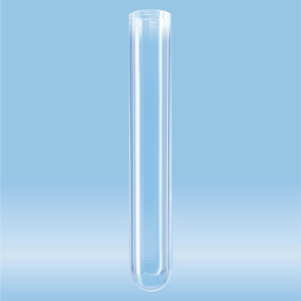 Tubo con tappo a vite da 11.5ml, 100x15.7mm, fondo rotondo, 