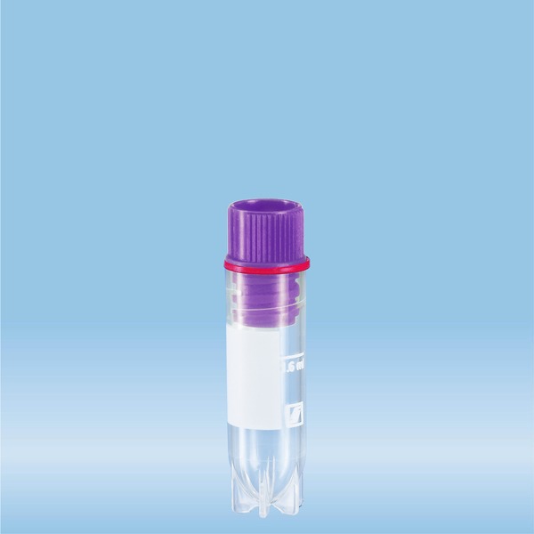 CryoPure récipient 1.6ml violet 500Stk 72.380.007 