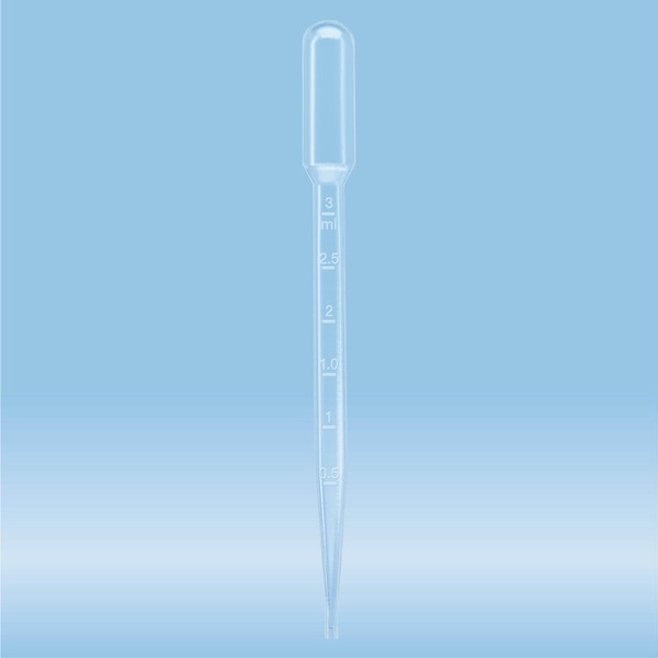 Pipette Pasteur 3,5 ml graduata Sarstedt, pezzi 500, 86.11 