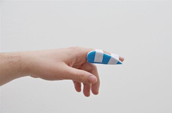 Chrisofix attelle pour doigt DIP + PIP bleu, taille S
 