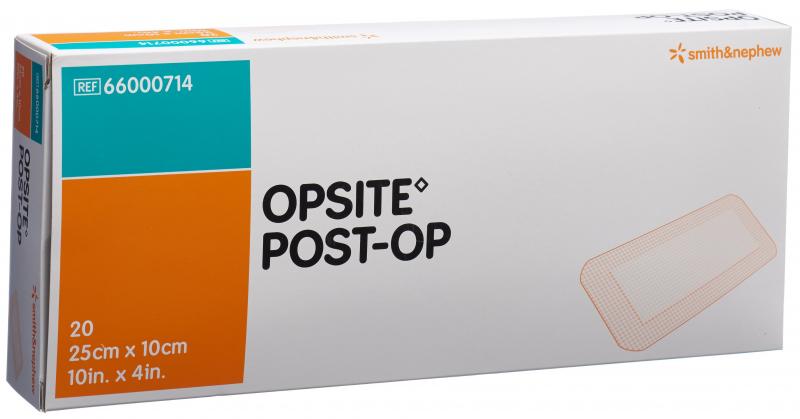 OPSITE POST OP 25x10cm ster 20 Btl 