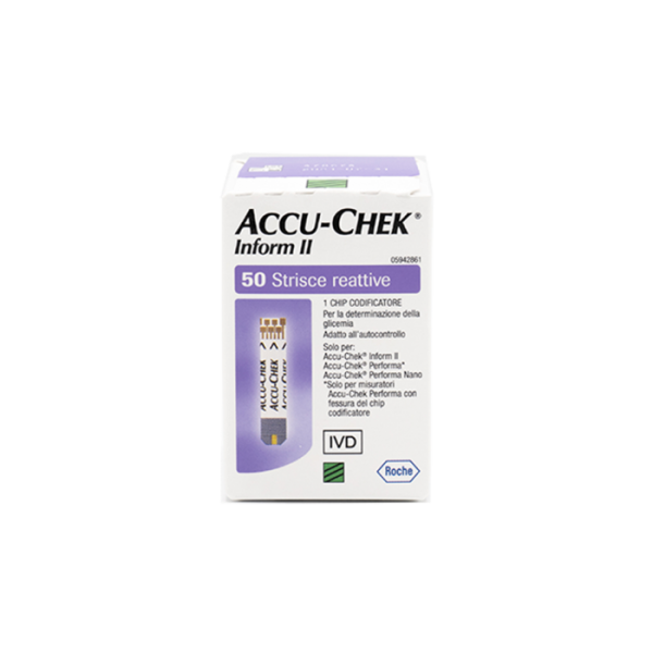 ACCU CHEK INFORM II bandelettes réactives  10 x 50pce 