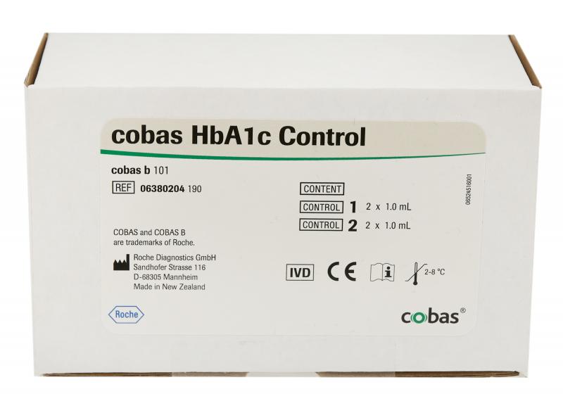 COBAS B 101 Contrôle HbA1c 4 x 1 ml 