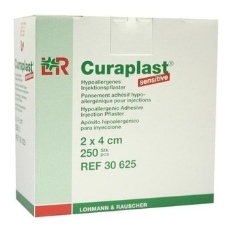 CURAPLAST SENS Injektionspfl htf 2x4cm 250 Stk Rl 