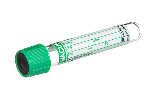 VACUETTE verde 4 ml LH eparina di litio 13x75 mm 50 pz 