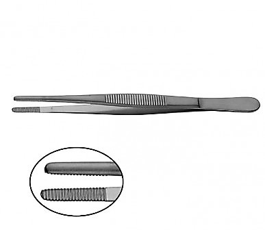 Pinzetta anatomica fine 13 cm HB 241 