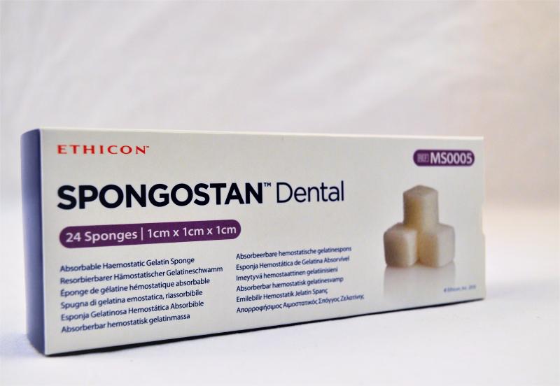 SPONGOSTAN Dental, cubetti da 1x1x1 cm, confezione da 24 pez 