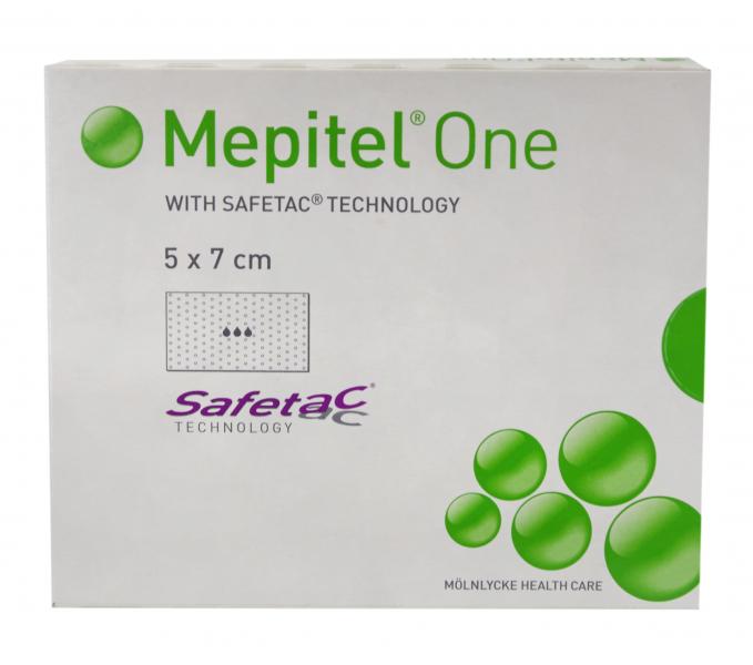 MEPITEL ONE Wundverband 5x7cm 5 Stk 