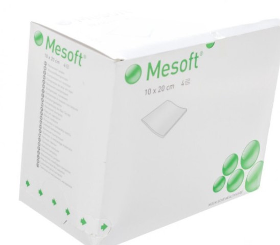 MESOFT NW compresse 10x20cm n st 100 pce 