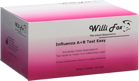 Influenza A&B WILLI FOX  Test 20 Stk 
