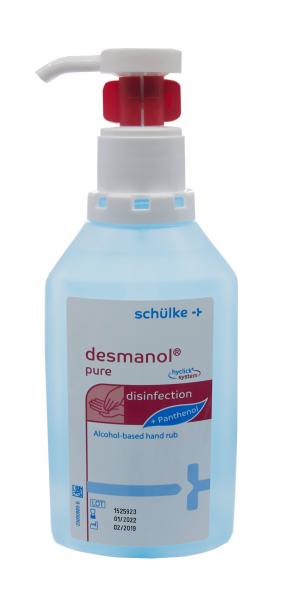 DESMANOL pure Lös hyclick Fl 500 ml 