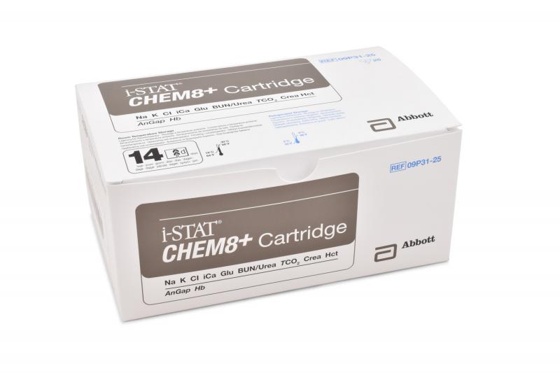 Cartouches i-STAT CHEM8+, 25 pièces 