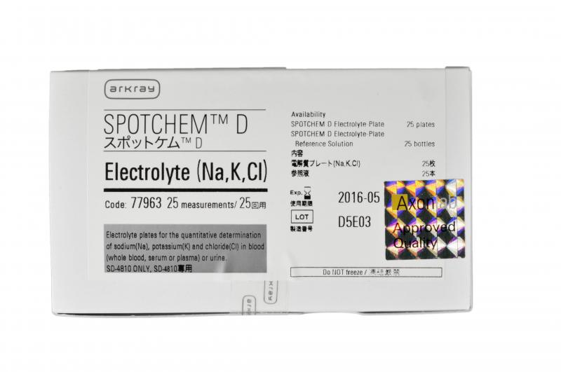 Elettroliti SPOTCHEM D, 25 test, 77963 