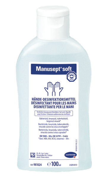 MANUSEPT SOFT Händedesinfektion 100 ml 