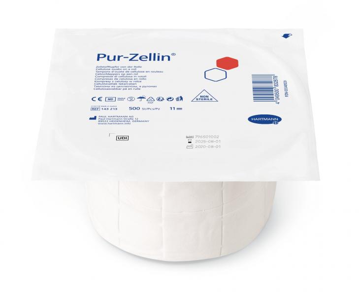 Zellstofftupfer Pur Zellin 4x5cm unsteril 500 Stk 