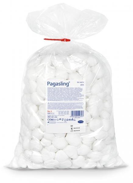 Pagasling Schlinggazetupfer Gr 3, unsteril, 2x500St 